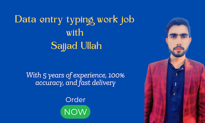 do data entry typing work job, fast typist