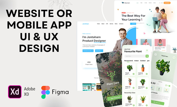 Design figma website, ui ux or figma design or figma landing page ...