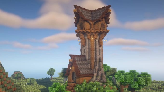Build a structure of minecraft by Tarnat11 | Fiverr