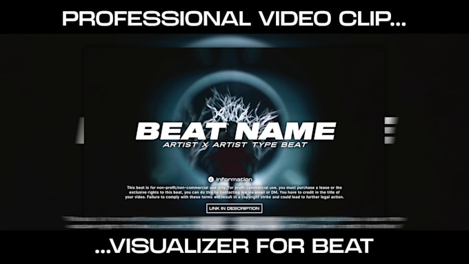 create an eye catching visualizer from a video clip