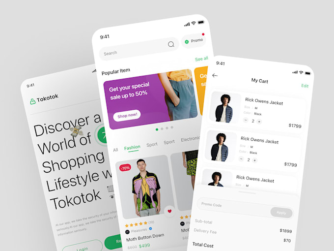 develop you ecommerce app like amazon or flipkart