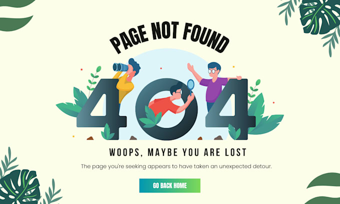 fix 404 error and design an engaging custom 404 page for wordpress