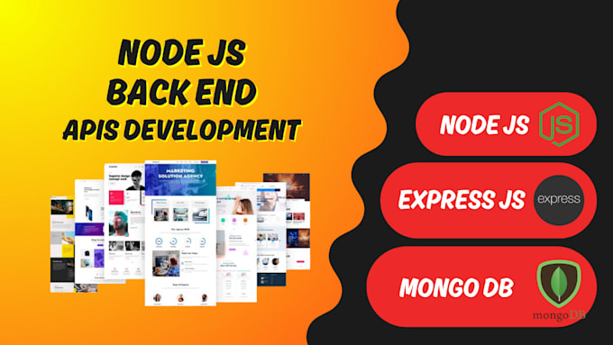 Do node js, api development, node js developer, backend rest api ...