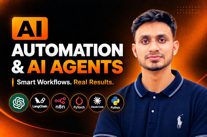 develop ai automation using langchain, langgraph, rag n8n ai agents