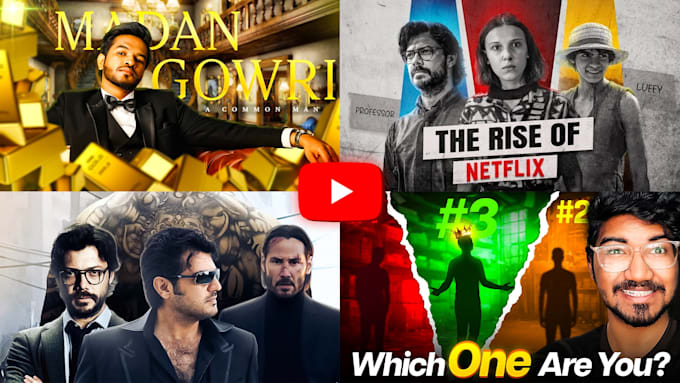 design high CTR youtube thumbnail for tech and ai channels