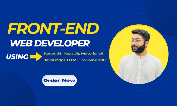 Your Front End Web Developer Using Html Css React Js Next Js By Asadsaeed636 Fiverr