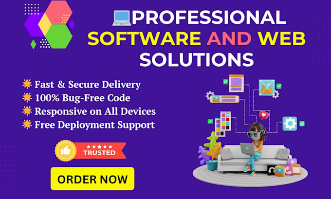 provide custom software and web applications tailored for your business