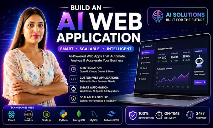 build an ai web application