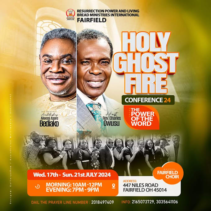 do an outstanding church flyer or event flyer design
