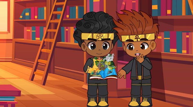 create a 2d animation in live2d cubism for your story