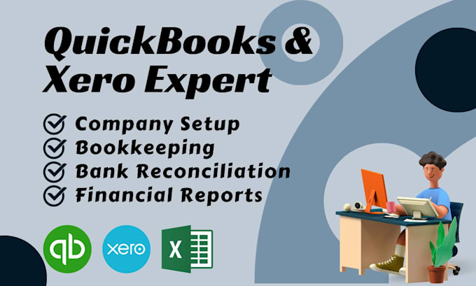 Catch up, clean up and do bookkeeping in quickbooks online and xero by ...