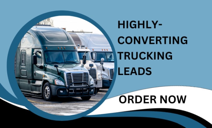 generate highly converting trucking leads trucking website moving logistic leads