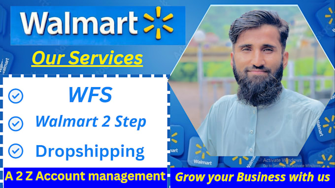 be your walmart wfs or dropshipping VA