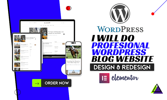 do professional wordpress blog website design