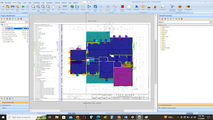 do material takeoff, quantity take off and cost estimation