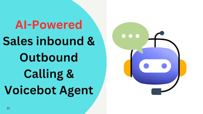 develop outbound and inbound calling and voice bot for sales, lead generation