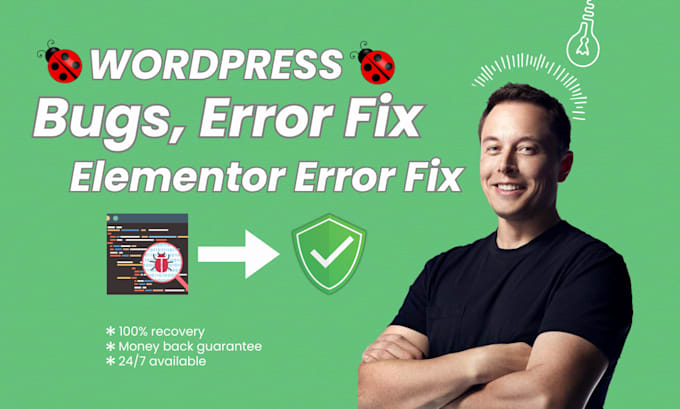 fix critical error, wordpress error, bug or issues