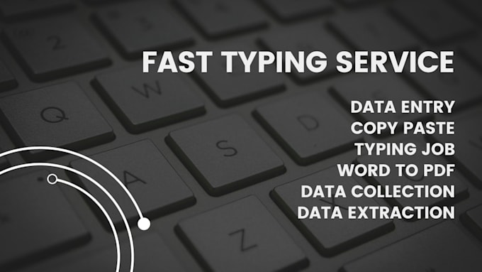 do provide retyping services for pdfs and pictures