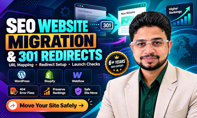 handle SEO website migration, 301 redirects and URL mapping