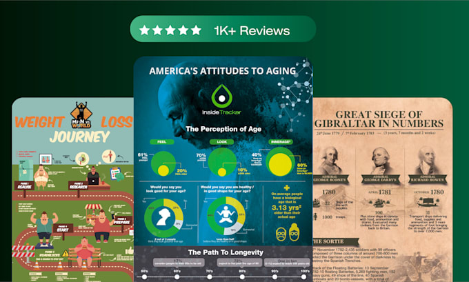 make stunning and beautiful infographics