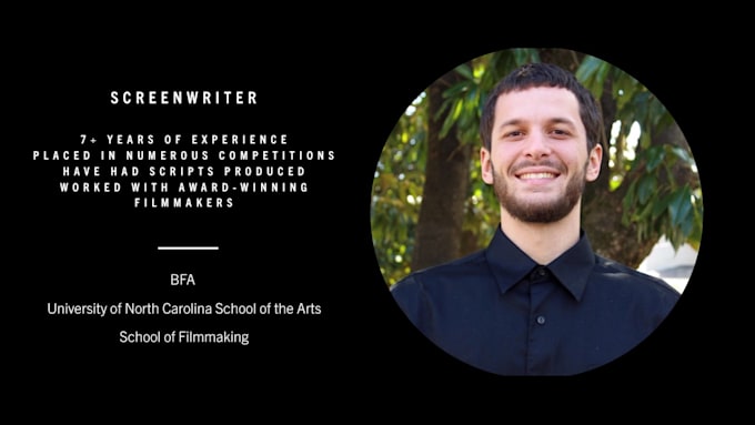write you a qualified screenplay or television script