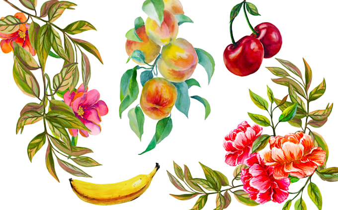 create beautiful watercolor for your project