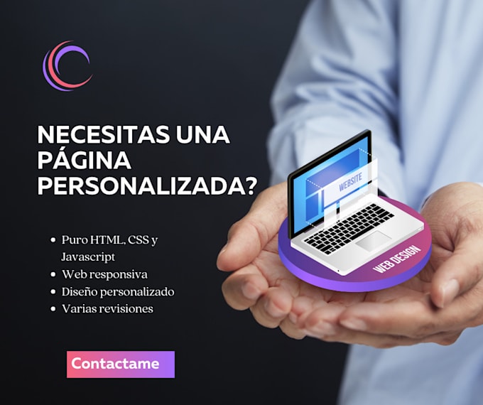 Create your website using html, css and javascript by Brandonariascj ...