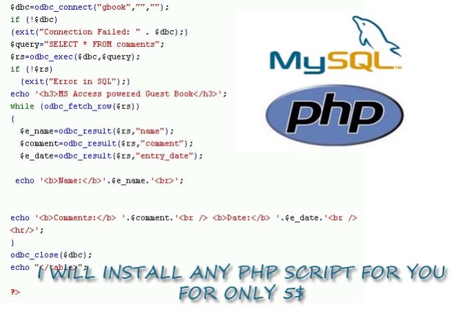 Install and configure any php script for you by Nenad__ | Fiverr