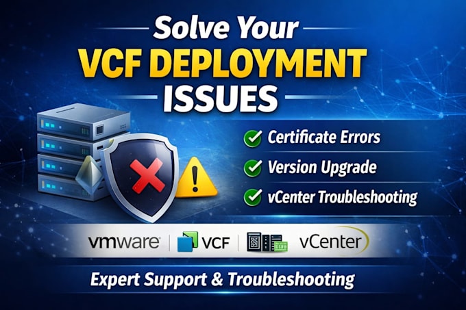troubleshoot and resolve vmware vcf deployment and certificate issues