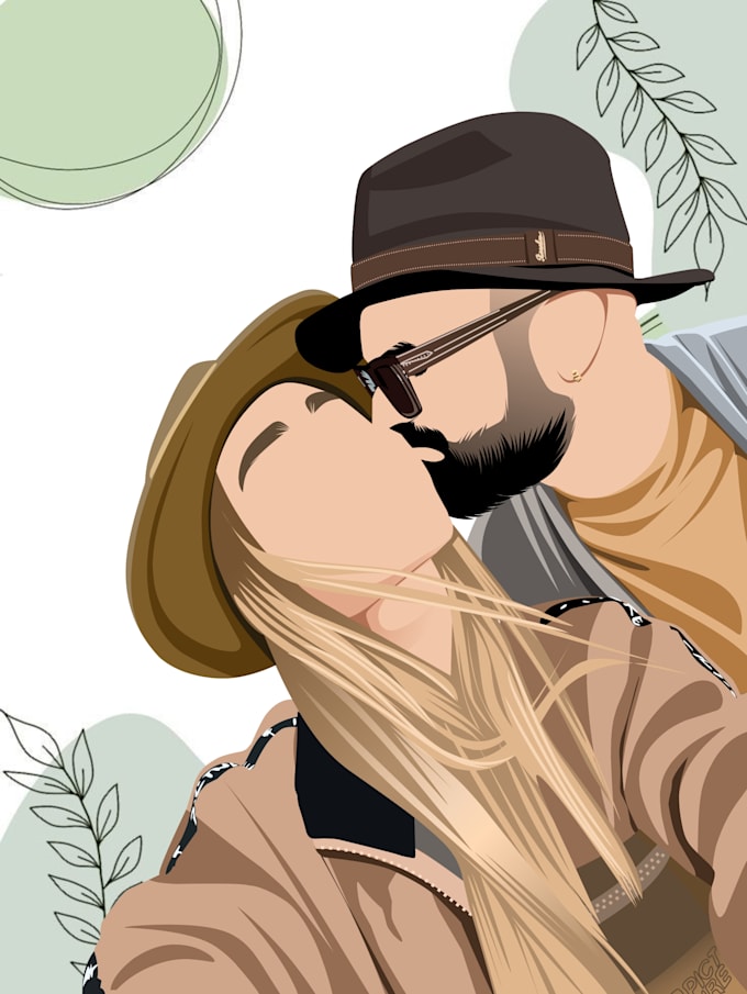 make awesome minimalist vector portrait from photo