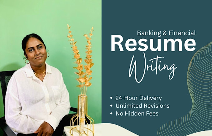 write a professional resume for banking and finance sectors