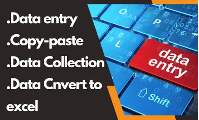 Do data entry, copy paste, data collection and data convert by Afzal ...