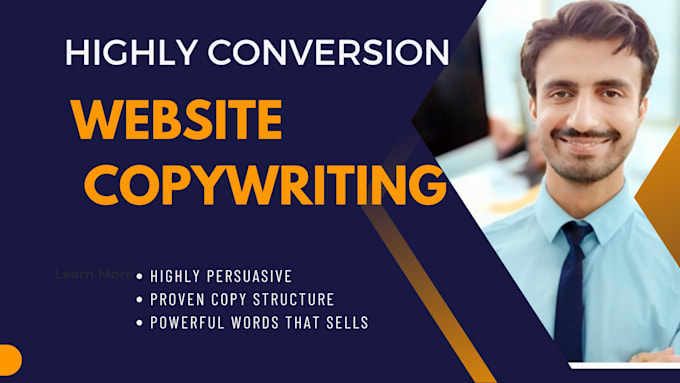 write sales copy and website copywriting
