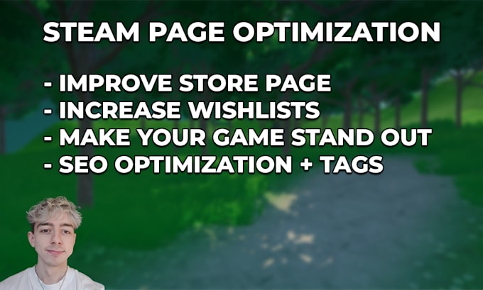 do SEO optimized steam page copywriting for your game