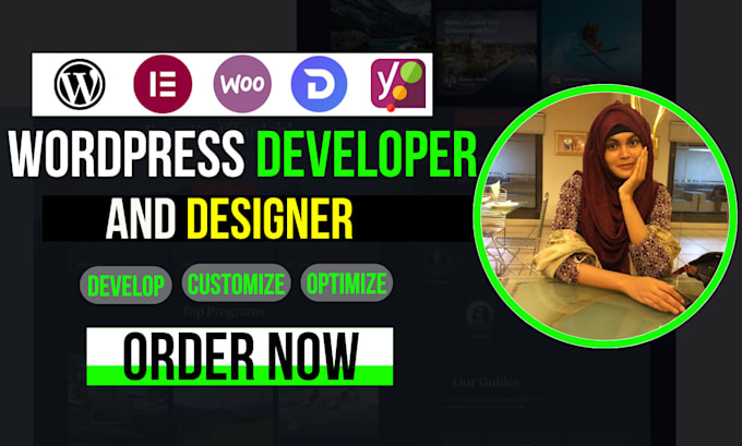 build wordpress website, revamp wordpress design, redesign website developer