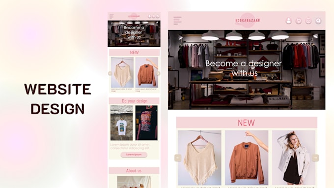 Create awesome website design by Kolduc Fiverr