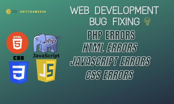Fix php errors, javascript errors, html errors, css3 errors by ...