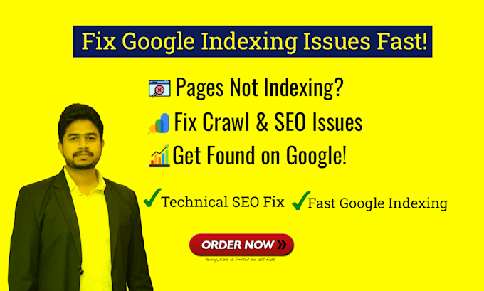 fix technical SEO, crawl errors, and google indexing issues for any website