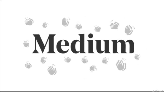 I will do medium article promotion and get organic followers