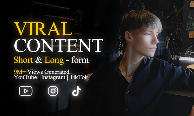 edit viral shorts and youtube videos that drive growth