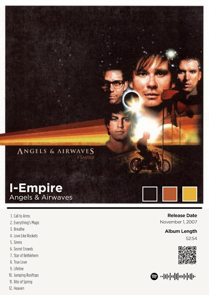 create a wall poster from an album