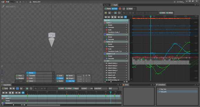create still image animations for you using spine2d