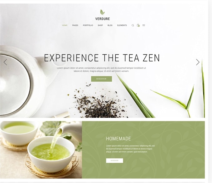 do tea shob buniess website