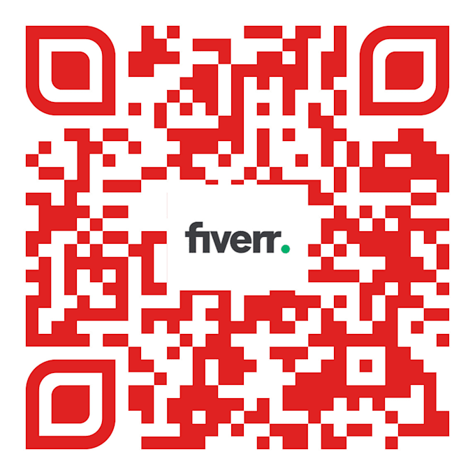 Generate qr code with your logo , qr code maker by Hassan_13561 | Fiverr