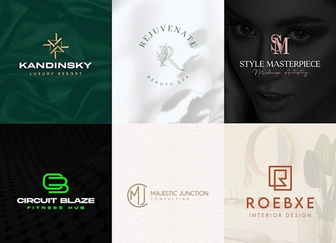 make a minimalist and business logo