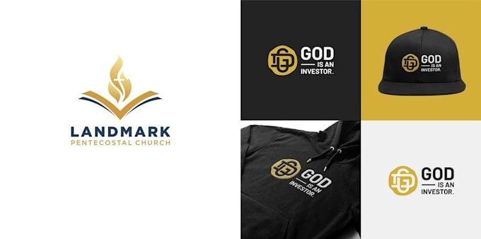 design modern and unique church religious or ministry logo