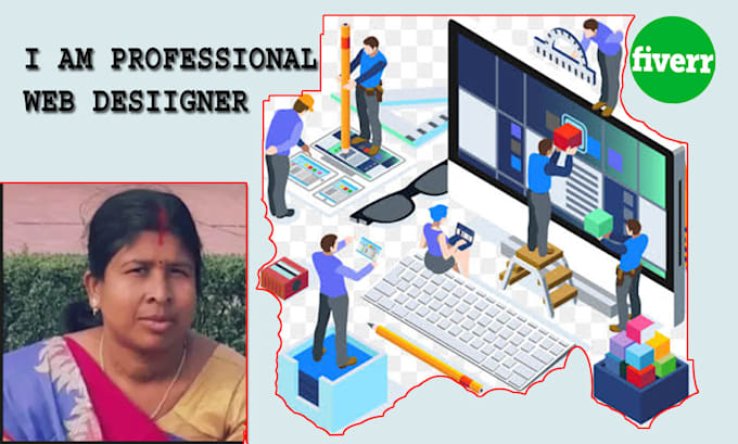 do  professional web designer and any website design