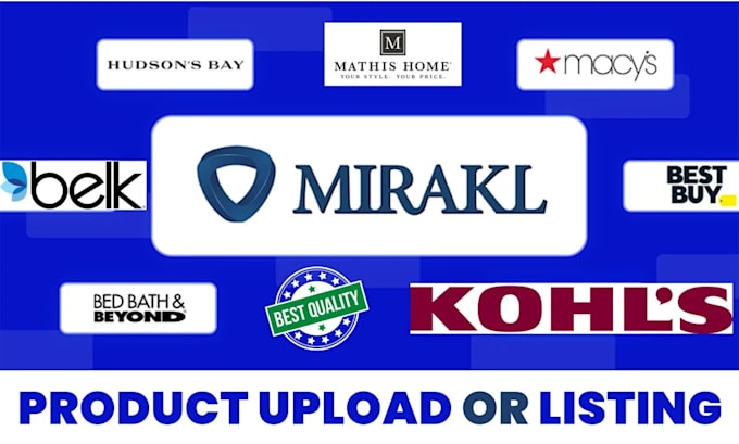 upload product listing on mirakl