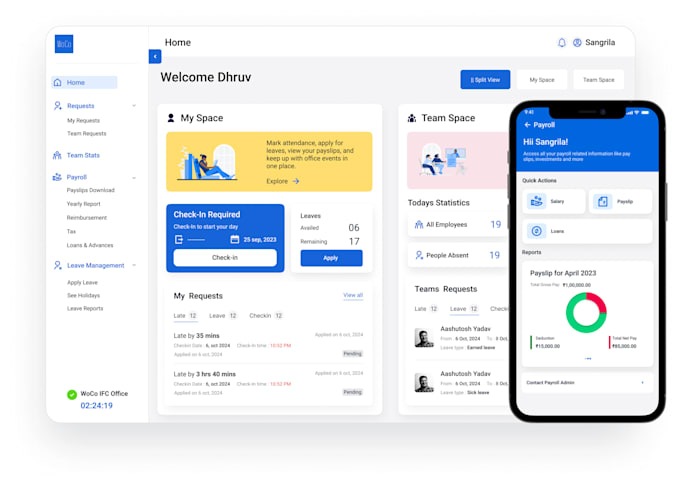 design custom online portal, CRM, erp, hrm, custom ai saas, invoicing, supplier
