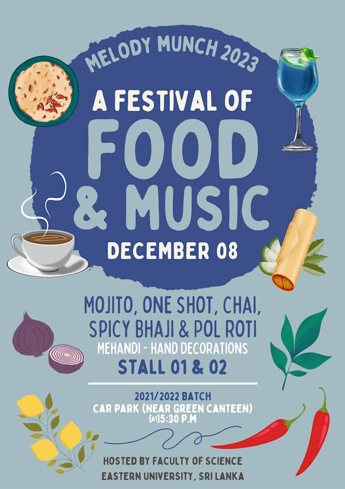 Do poster editing for events in affordable price and quick by Sivaraj